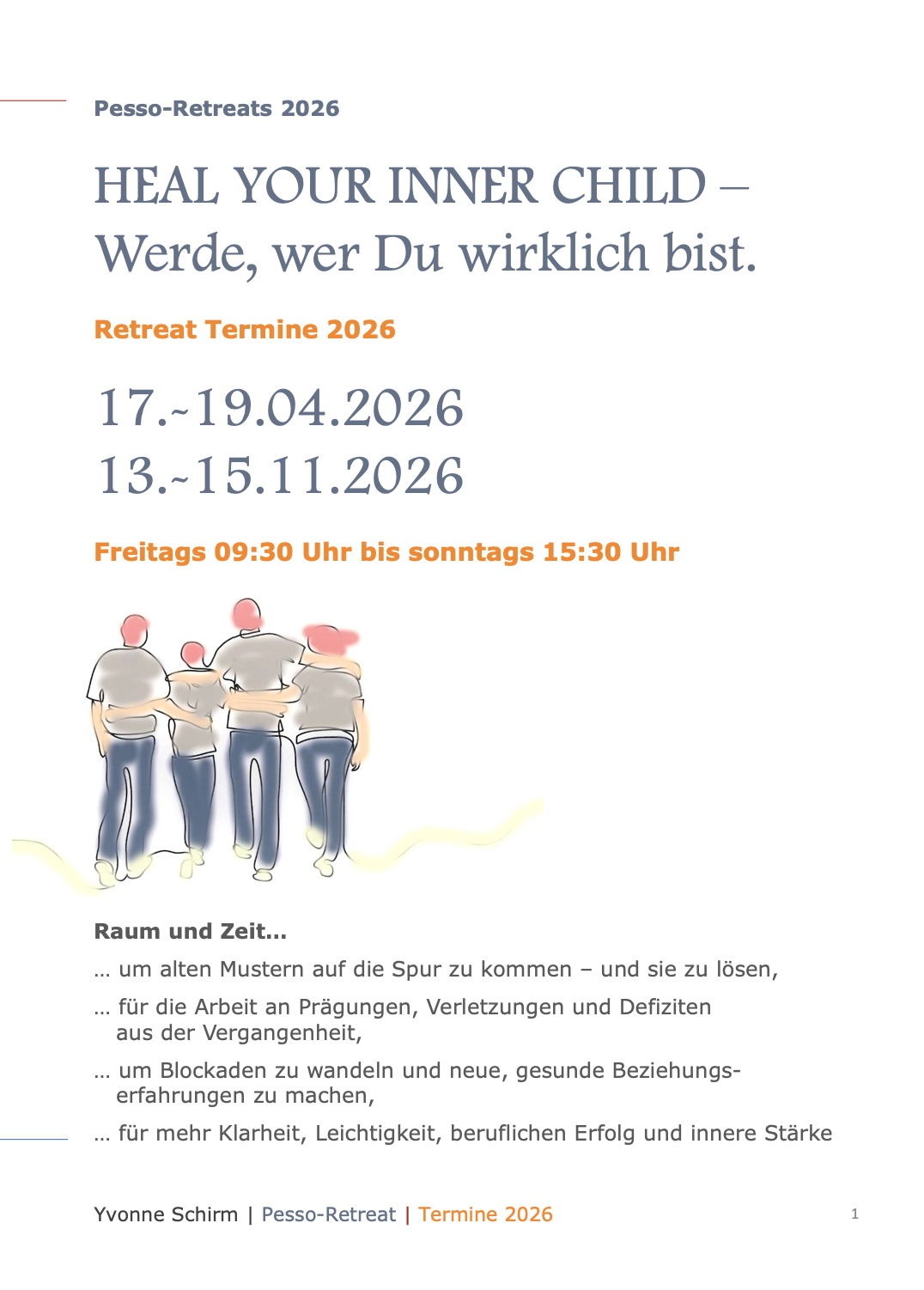 PessoRetreat 2026 Deckblatt